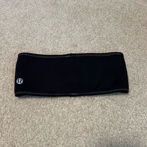 New Without Tags Lululemon Black Reflective Ear Warmer